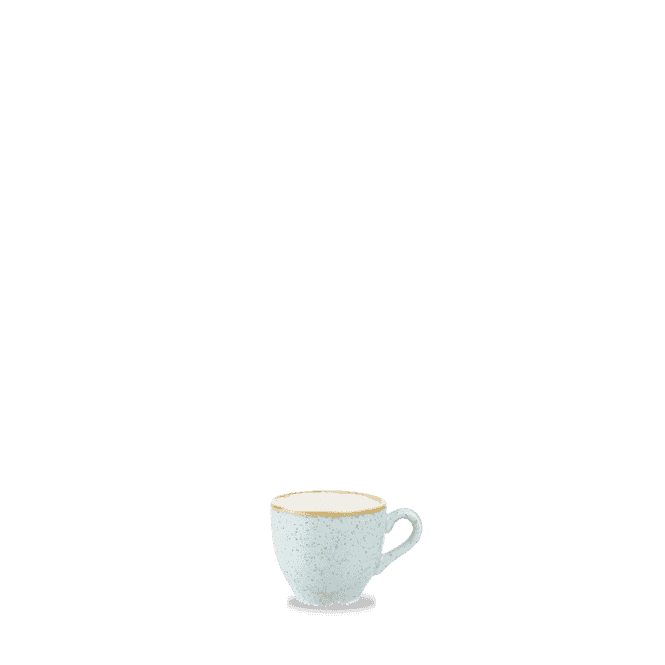 Churchill Stonecast Duck Egg Espresso Cup 9cl | Box of 12
