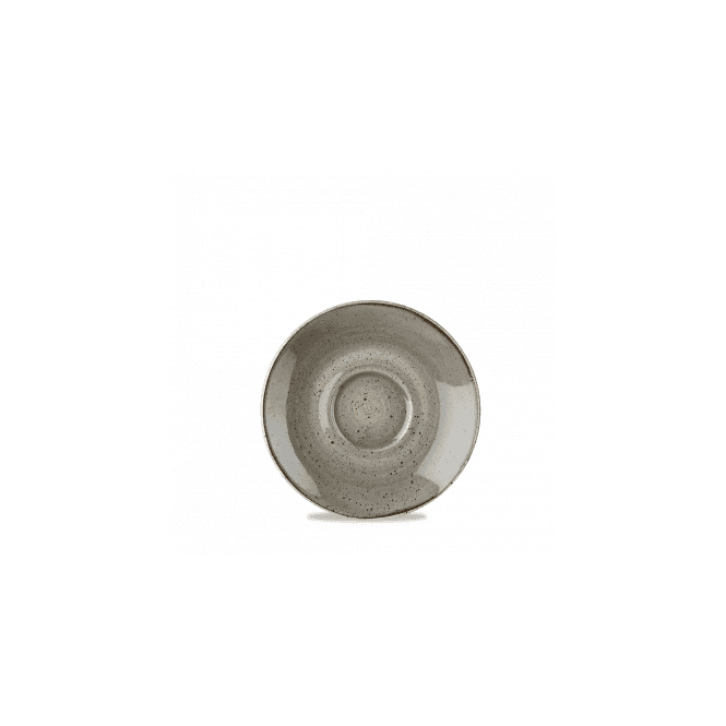 Churchill Stonecast Grey Deep Square Plate 26cm | Box of 6