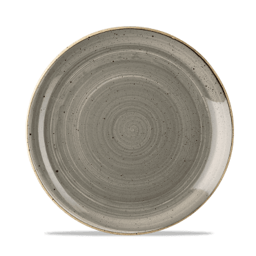 Stonecast Grey Evolve Coupe Plate 21.7cm | Box of 12