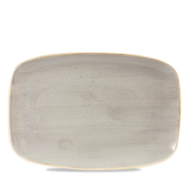 Stonecast Grey Oblong Chefs Plate 13 1/2" X 9 1/4" | Box of 6