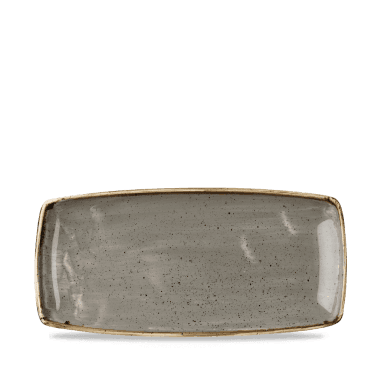 Stonecast Grey Oblong Plate 29.5cm | Box of 12