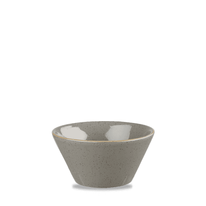 Churchill Stonecast Grey Zest Snack Bowl | Box of 12