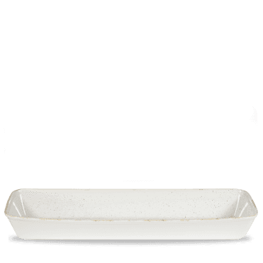 Stonecast Hints Barley White Rectangle Baking Tray 21X6.5X2.5 | Box of 2