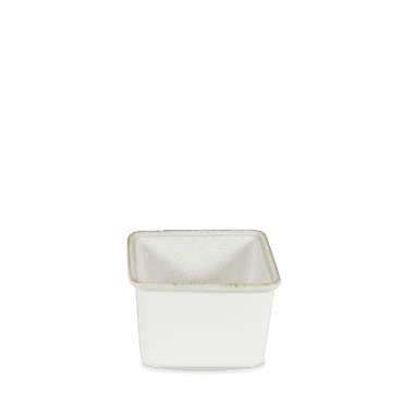 Stonecast Hints Barley White Small Casserole Dish 7X6 1/2X4 1/2" | Box of 4
