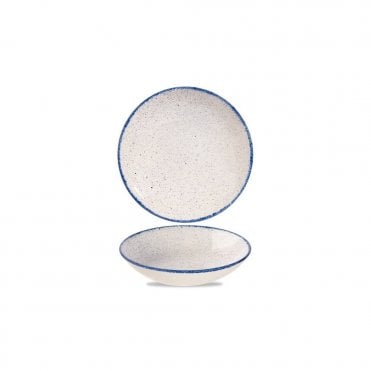 Stonecast Hints Indigo Evolve Coupe Bowl 9 3/4" | Box of 12