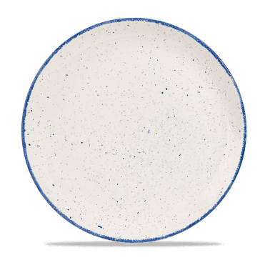 Stonecast Hints Indigo Evolve Coupe Plate 11 1/4" | Box of 12