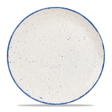Stonecast Hints Indigo Evolve Coupe Plate 12 3/4" | Box of 6