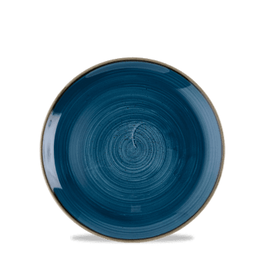 Stonecast Java Blue Evolve Coupe Plate 6.5" | Box of 12