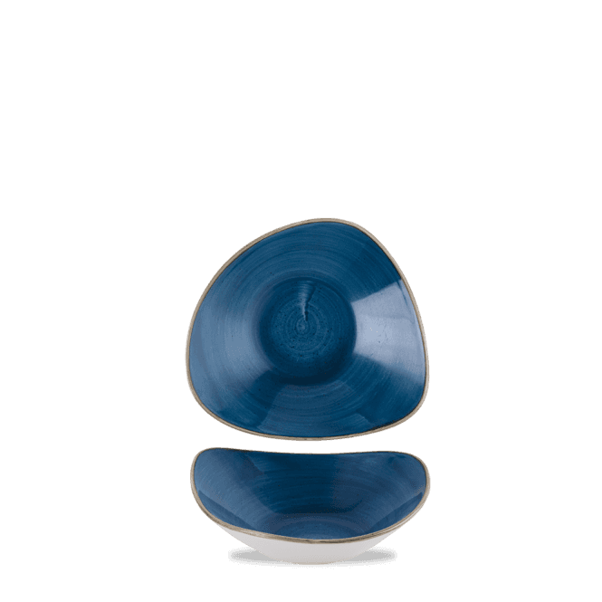 Churchill Stonecast Java Blue Lotus Bowl 6