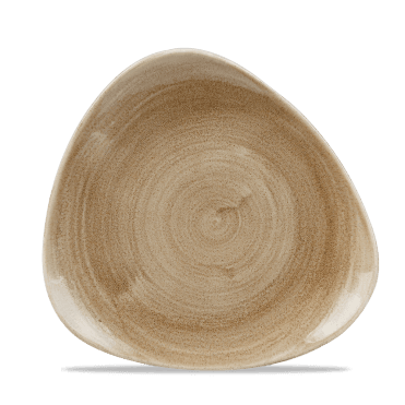 Stonecast Patina Antique Taupe Lotus Plate 9 5/8" | Box of 12