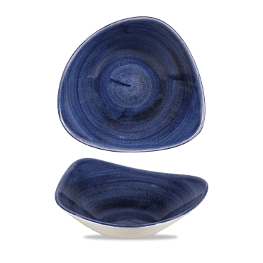 Stonecast Patina Cobalt Blue Lotus Bowl 9.25" | Box of 12