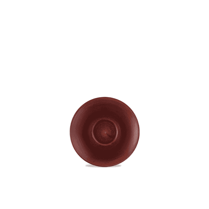 Churchill Stonecast Patina Red Rust Espresso Saucer 4.5