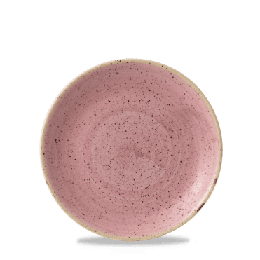 Stonecast Petal Pink Evolve Coupe Plate 6.5" | Box of 12
