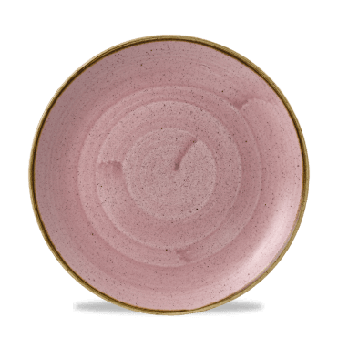 Stonecast Petal Pink Evolve Coupe Plate 9" | Box of 12