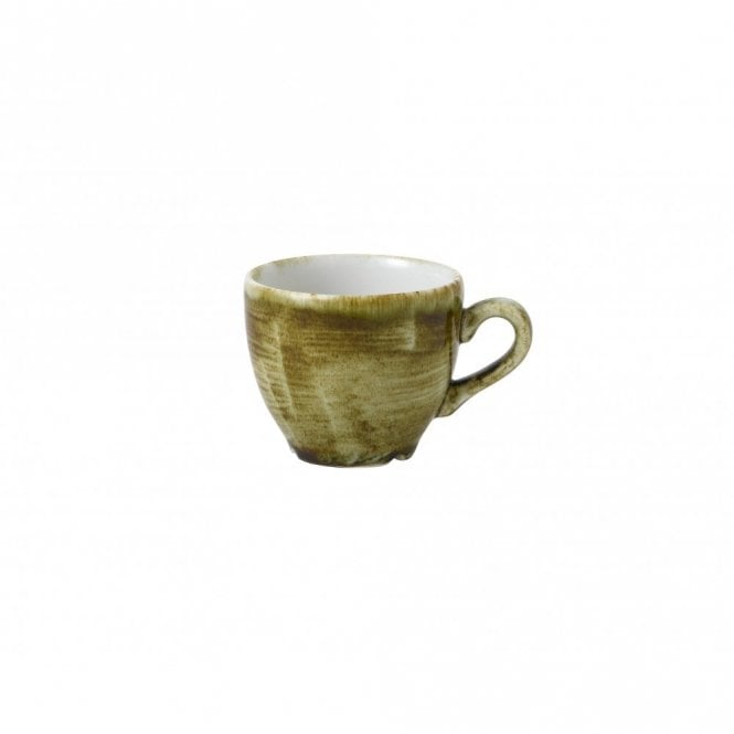 Churchill Stonecast Plume Olive Espresso Cup 3.5oz | Box of 12