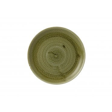 Stonecast Plume Olive Evolve Coupe Plate 10.25" | Box of 12