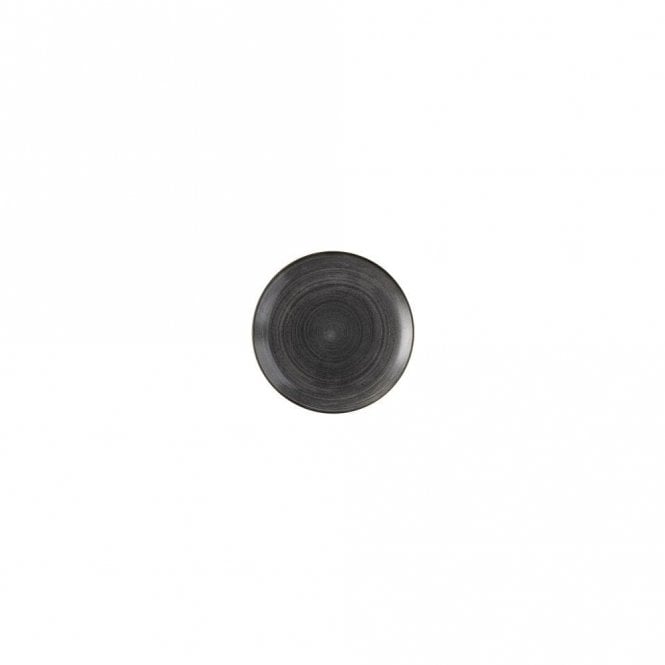 Churchill Stonecast Raw Black Evolve Coupe Plate 8.67