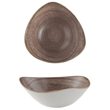 Stonecast Raw Brown Lotus Bowl 7" | Box of 12