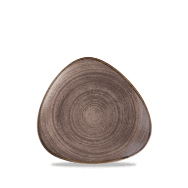 Stonecast Raw Brown Lotus Plate 9 5/8" | Box of 12