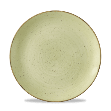 Stonecast Raw Green Evolve Coupe Plate 10.25" | Box of 12