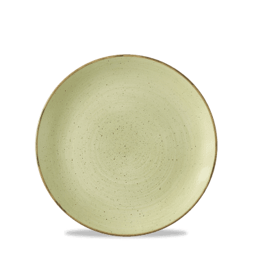 Stonecast Raw Green Evolve Coupe Plate 6.5" | Box of 12
