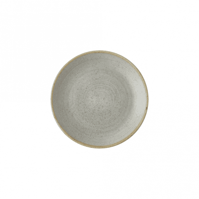 Churchill Stonecast Raw Grey Evolve Coupe Plate 8.67