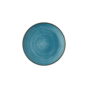 Stonecast Raw Teal Evolve Coupe Plate 10.25" | Box of 12