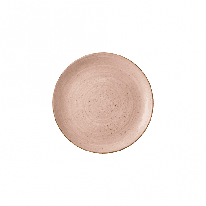 Churchill Stonecast Raw Terracotta Evolve Coupe Plate 11.25