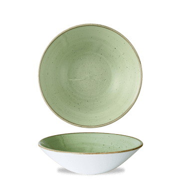 Stonecast Sage Green Evolve Deep Coupe Bowl 8 2/3" | Box of 6