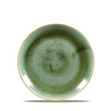 Stonecast Samphire Green Evolve Coupe Plate 6.5" | Box of 12