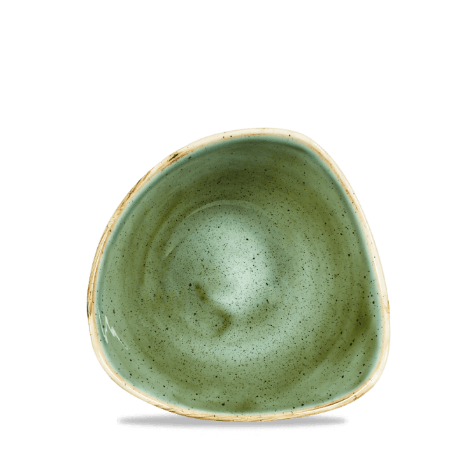 Churchill Stonecast Samphire Green Lotus Bowl 6