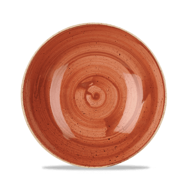 Stonecast Spiced Orange Evolve Coupe Bowl 24.8cm | Box of 12