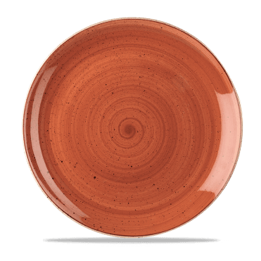 Stonecast Spiced Orange Evolve Coupe Plate 28.8cm | Box of 12