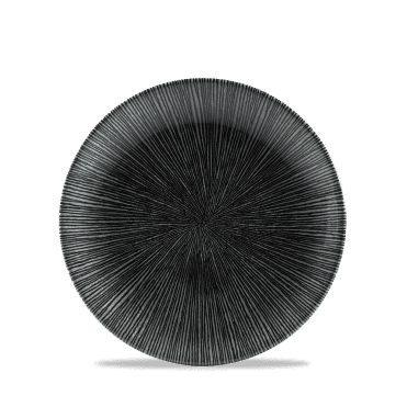 Studio Prints Agano Black Evolve Coupe Plate 6.5" | Box of 12