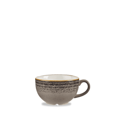 Studio Prints Charcoal Black Cappuccino Cup 8oz | Box of 12