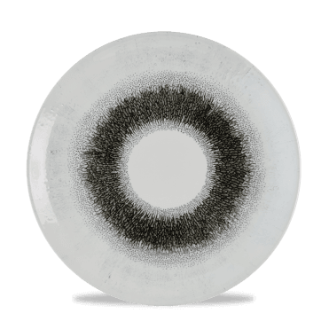 Studio Prints Fusion Black Evolve Coupe Plate 10.25" | Box of 12
