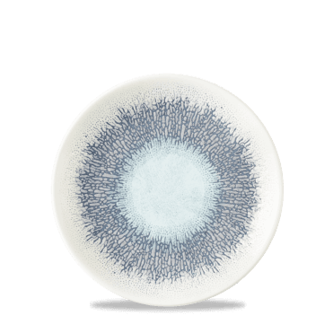 Studio Prints Fusion Blue Evolve Coupe Plate 6.5" | Box of 12