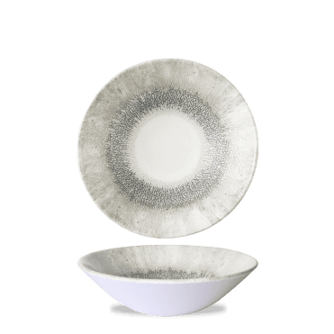 Studio Prints Fusion Grey Evolve Deep Coupe Bowl 7 1/2" | Box of 6