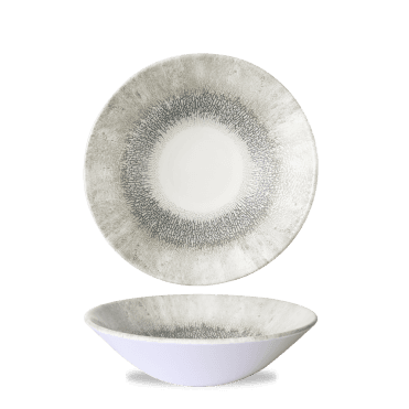 Studio Prints Fusion Grey Evolve Deep Coupe Bowl 8 2/3" | Box of 6