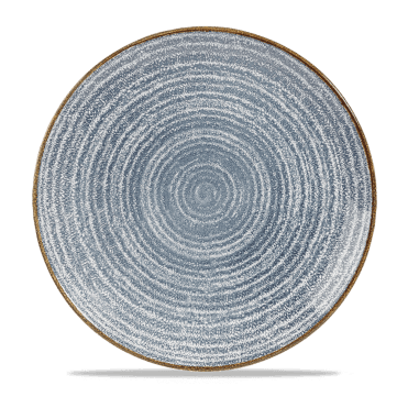 Studio Prints Slate Blue Evolve Coupe Plate 11.25" | Box of 12