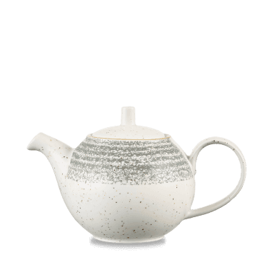 Studio Prints Stone Grey Beverage Pot 15oz | Box of 4