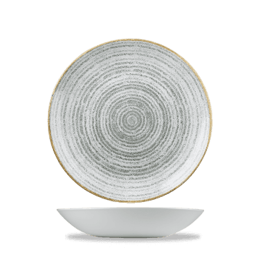 Studio Prints Stone Grey Coupe Bowl 7.25" | Box of 12