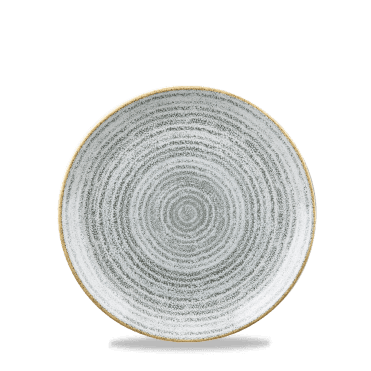 Studio Prints Stone Grey Evolve Coupe Plate 6.5" | Box of 12