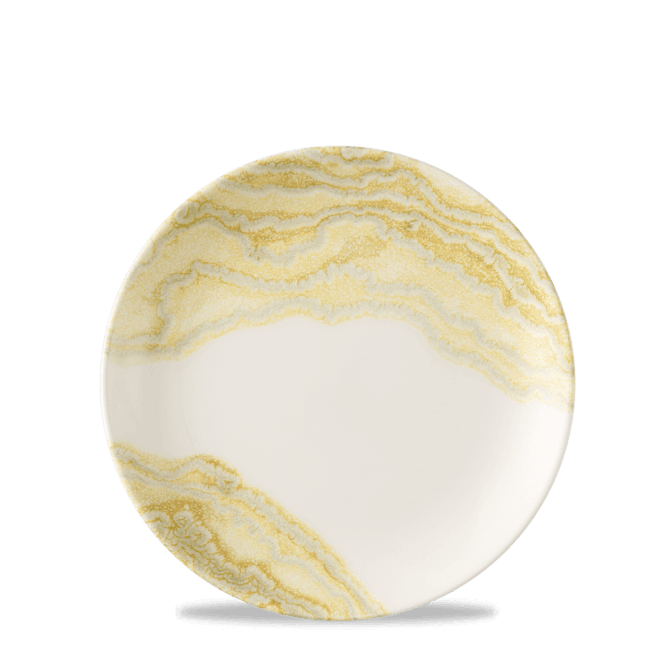 Churchill Tide Gold Evolve Coupe Plate 6.5