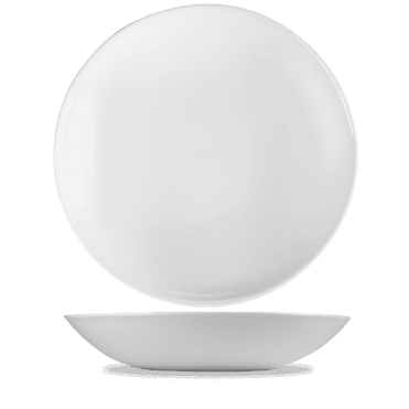 White Coupe Pasta Bowl 12" | Box of 6