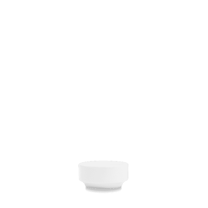 Churchill White Cylinder Butter Pad 4