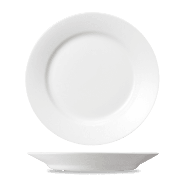 White Med Dish 11" | Box of 12