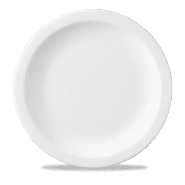 White Nova Plate 11" | Box of 12