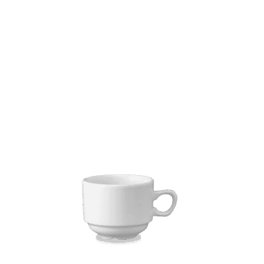 White Nova Tea Cup 7.5oz | Box of 24
