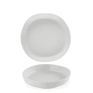 White Organic Walled Bowl 9 1/4" | Box of 6